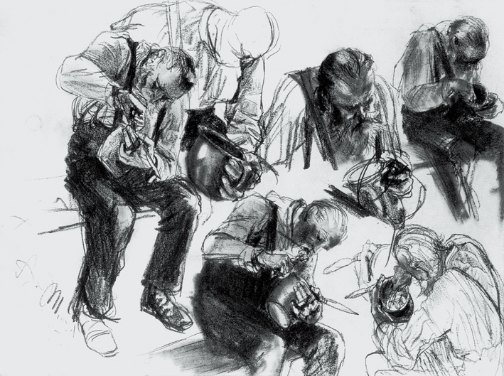  Adolpyh Von Menzel —— 速写 视点出版 (65)